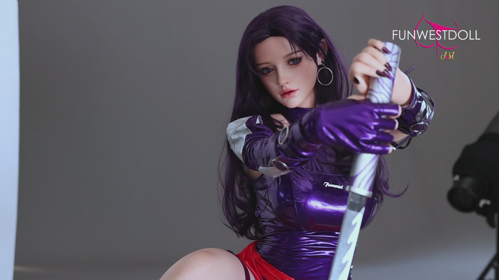 Chloe Sexdocka (FunWest Doll 159cm F-Kupa #035SJ Silikon)