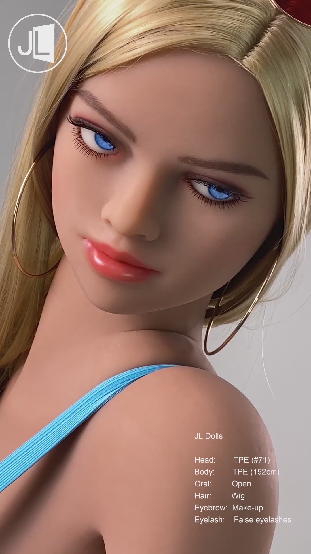 yilia 2 muñeca sexual (Jarliet Copa E TPE de 152 cm)