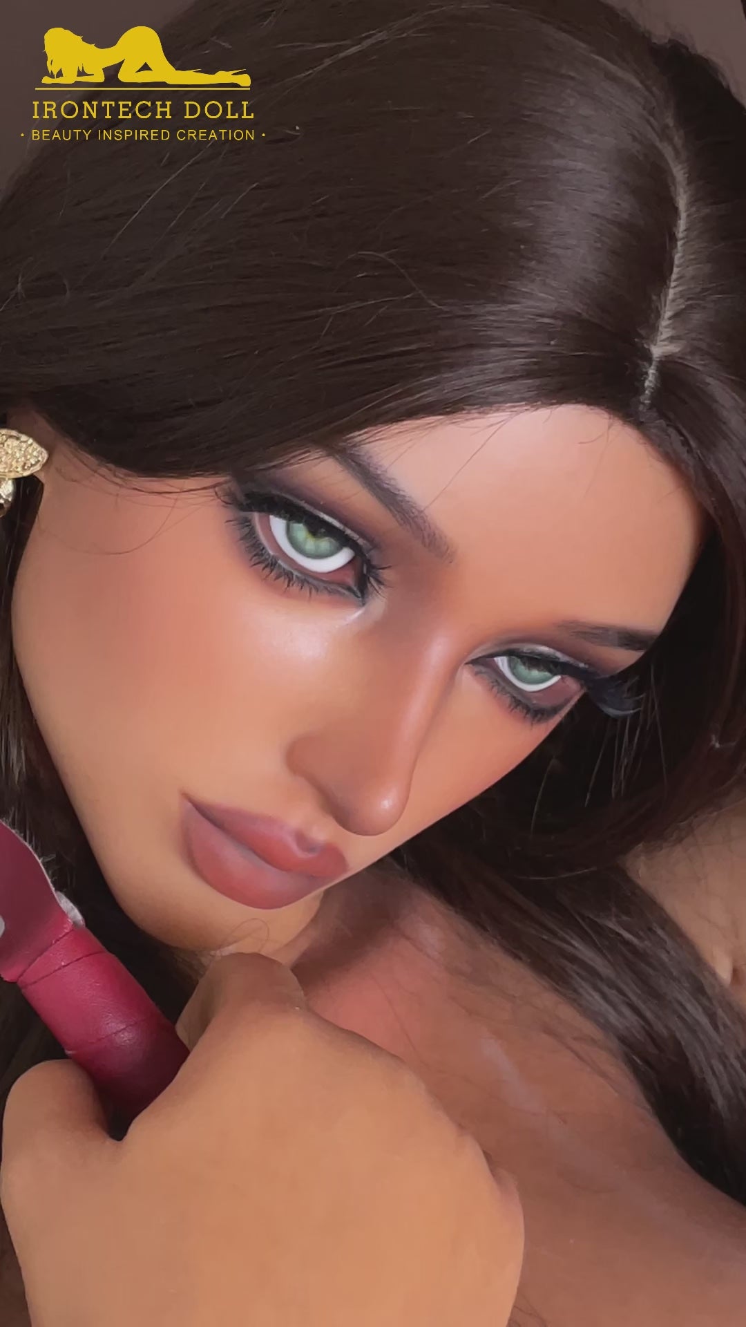 Boneca sexual Bailey (Irontech Doll T165cm F-Cup B1 Silicone)