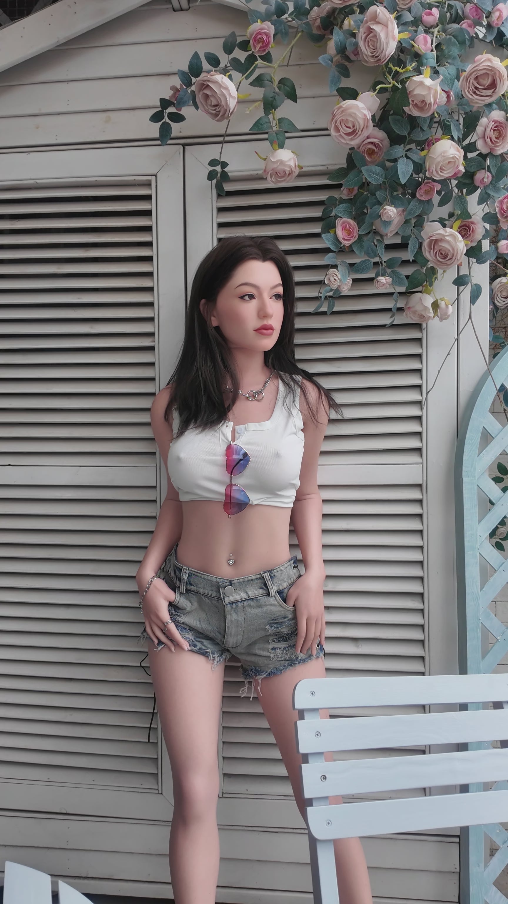 Boneca sexual Kayli (Zelex 162cm D-Cup GE47-1 Silicone)