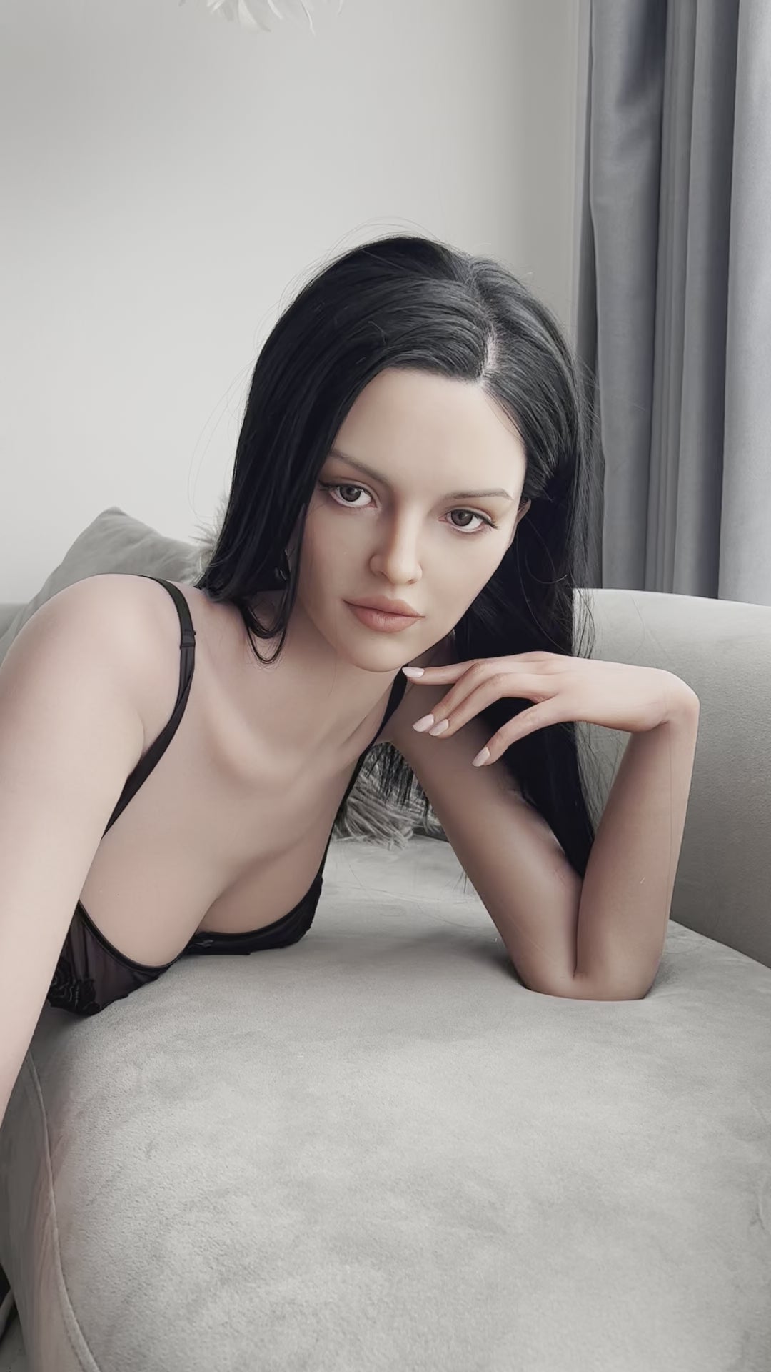 Boneca sexual de Cynthia (Zelex 175cm E-CUP GE125-2 Silicone)