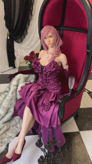 Lightning muñeca sexual (Game Lady 171cm G-CUP No.19 Silicona)