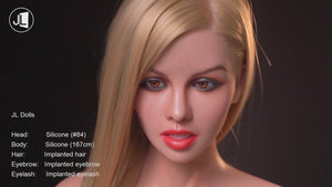 Boneca sexual blanche (Jarliet Silicone B-Cup de 167 cm)