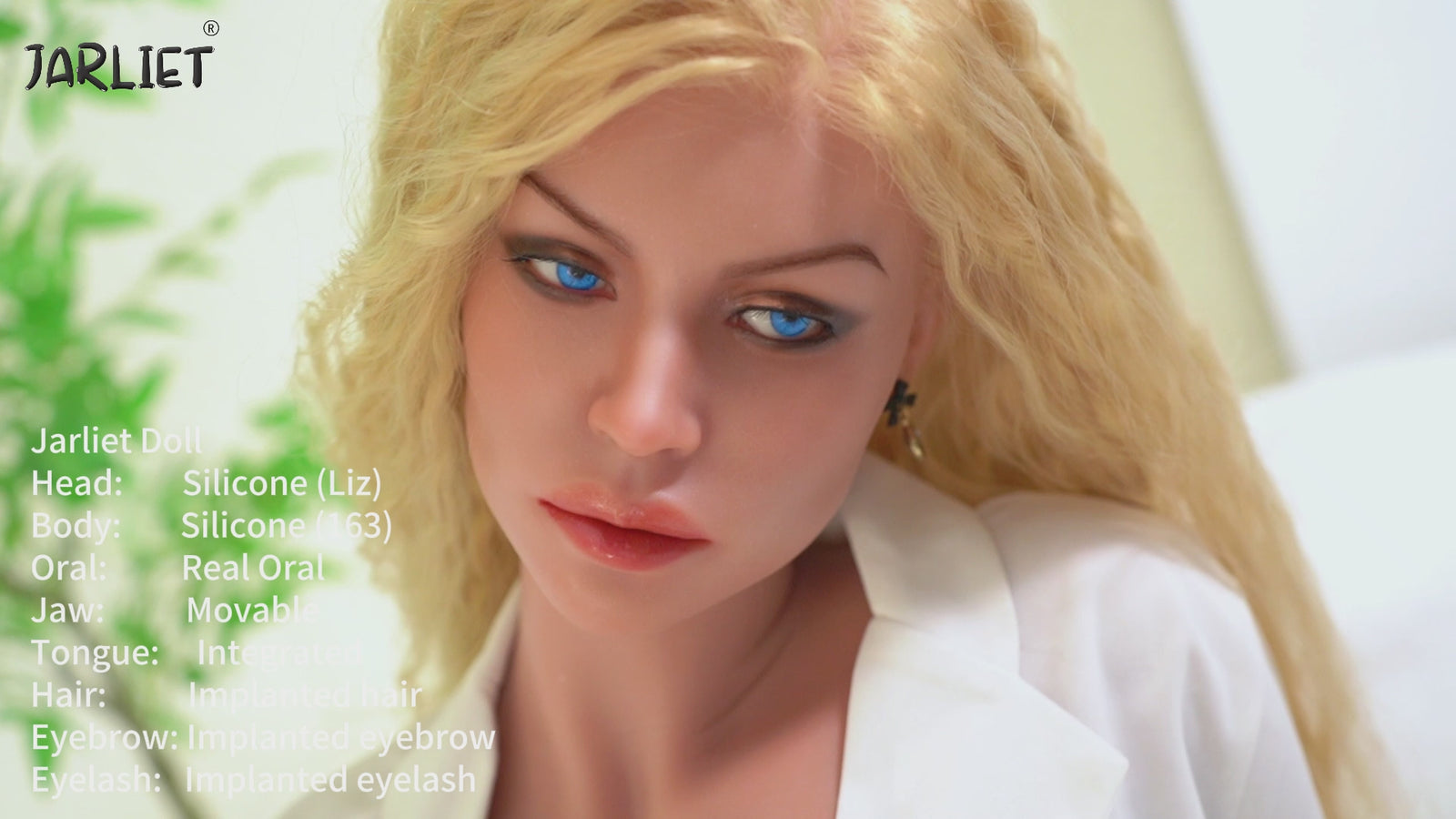 Liz 1 Boneca Sexual (Jarliet Silicone com copo D de 163 cm)