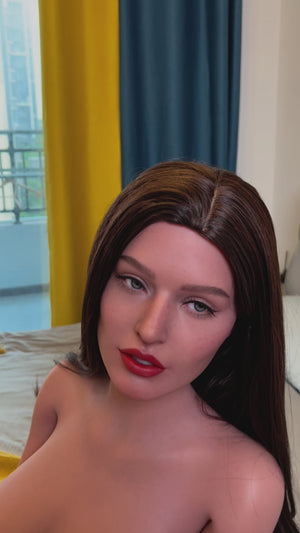 Boneca sexual de Regina (Zelex 166cm K-Cup ZXE212-1 SLES SILICONE)
