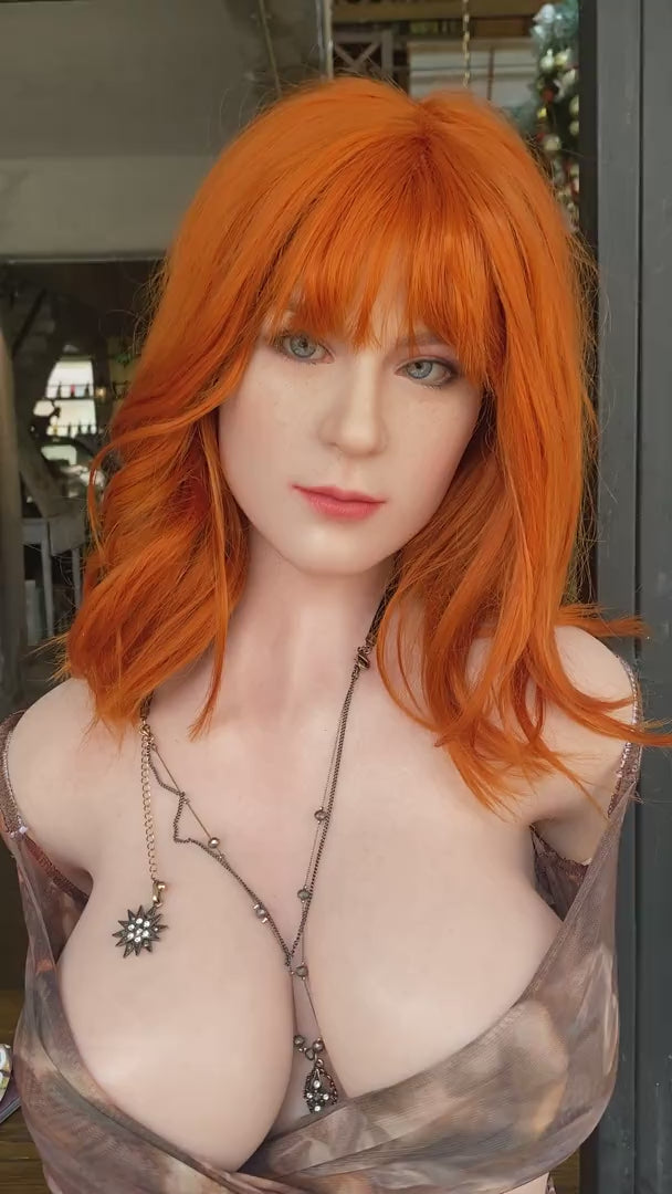 Branquia muñeca sexual (Starpery 172 cm copa F TPE+silicona)