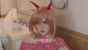 Boneca sexual de lírio (FunWest Doll 159cm A-Cup #036 TPE)