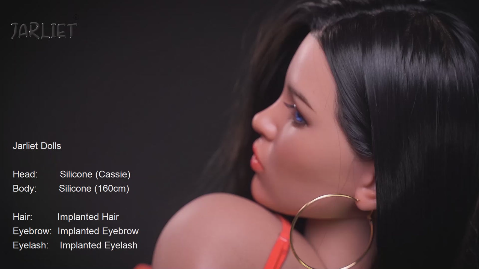 Boneca Sexual Cassie (Jarliet Silicone com copo C de 160 cm)
