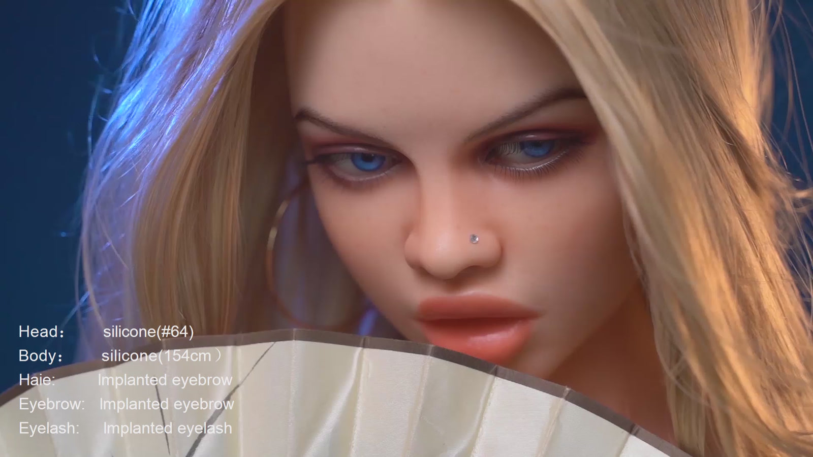 mejor amiga muñeca sexual (Jarliet 154 cm copa C de silicona)