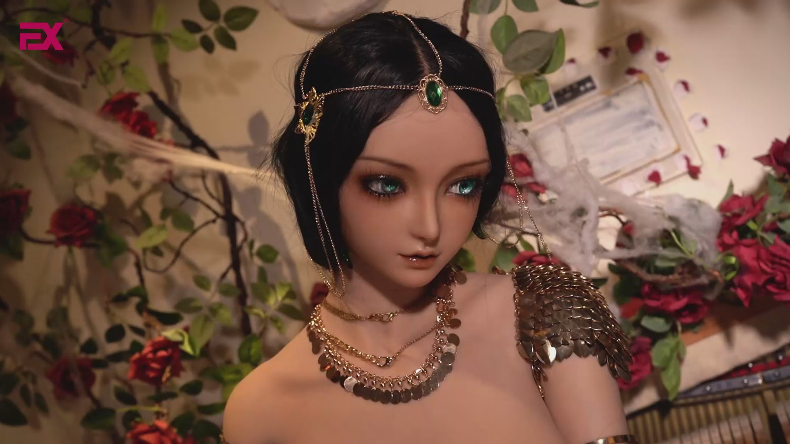 Boneca sexual Faye (EXDoll 166 cm G-Cup #Ukiyo-E Silicone)