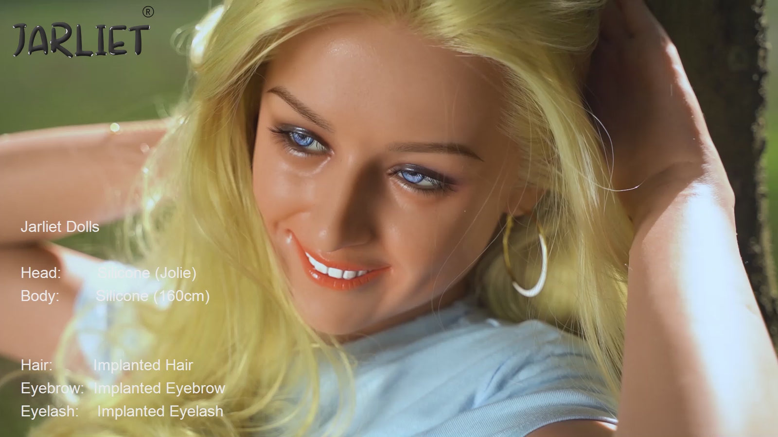 Boneca sexual Jolie (Jarliet Silicone com copo C de 160 cm)