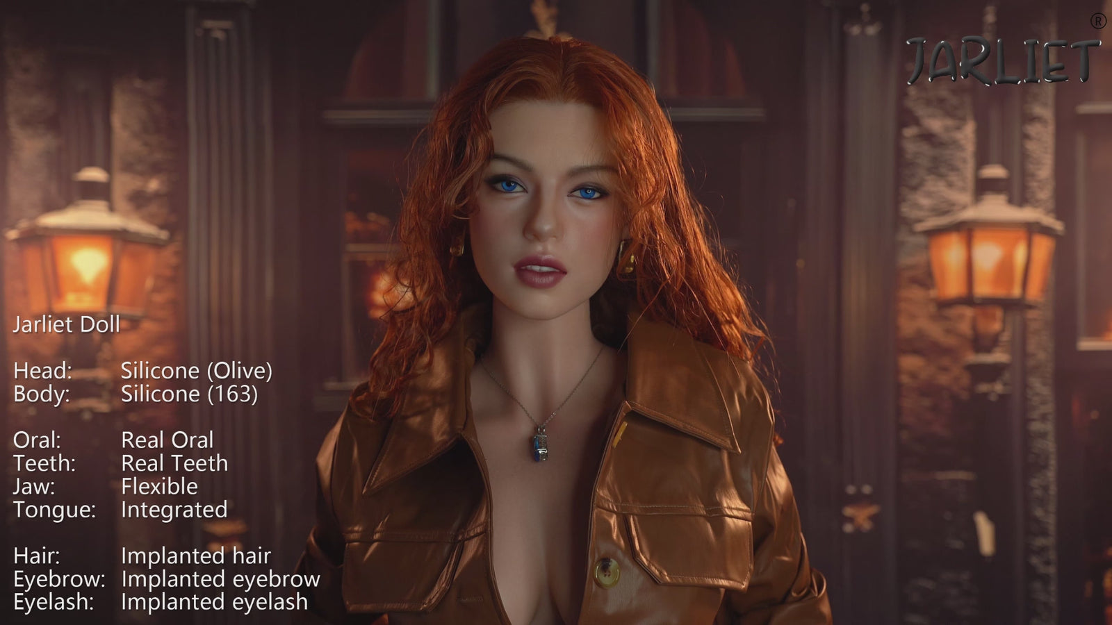 Boneca Sexual Oliva (Jarliet Silicone com copo D de 163 cm)