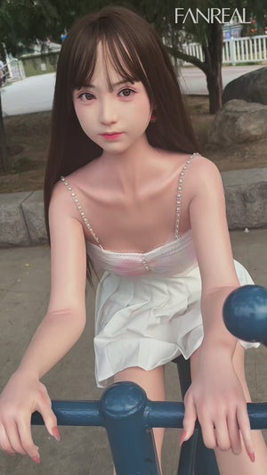 Boneca sexual mo (FanReal Doll 153cm B-cup silicone)