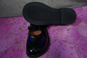 Sapatos para boneca sexual (preto, verniz)