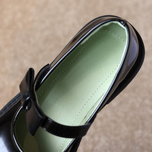 Sapatos para boneca sexual (preto, verniz)