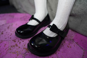 Sapatos para boneca sexual (preto, verniz)