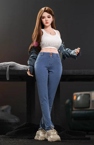 Jiang yan muñeca sexual (YJL Doll 163cm F-CUP #804 TPE + Silicona)