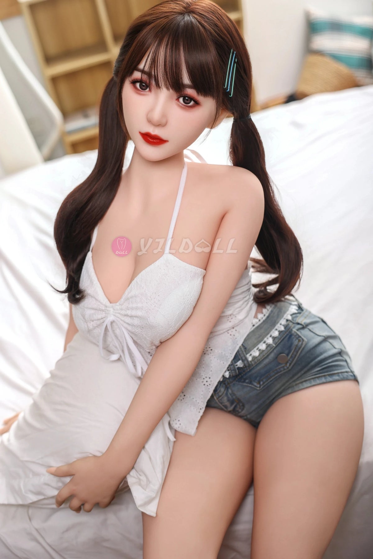 Duan Hong muñeca sexual (YJL Doll 163 cm Copa F #823 TPE + Silicona)