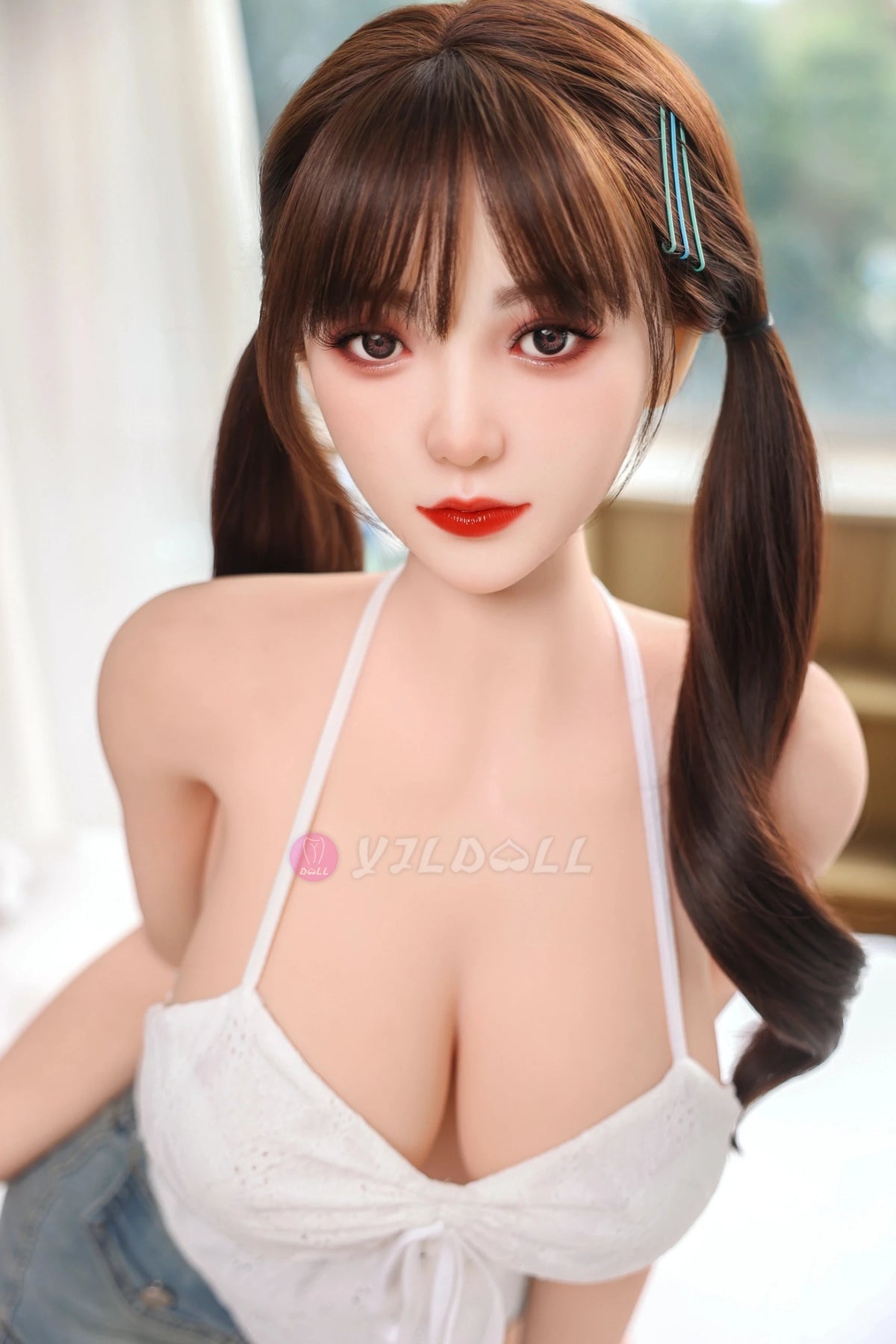 Duan Hong muñeca sexual (YJL Doll 163 cm Copa F #823 TPE + Silicona)