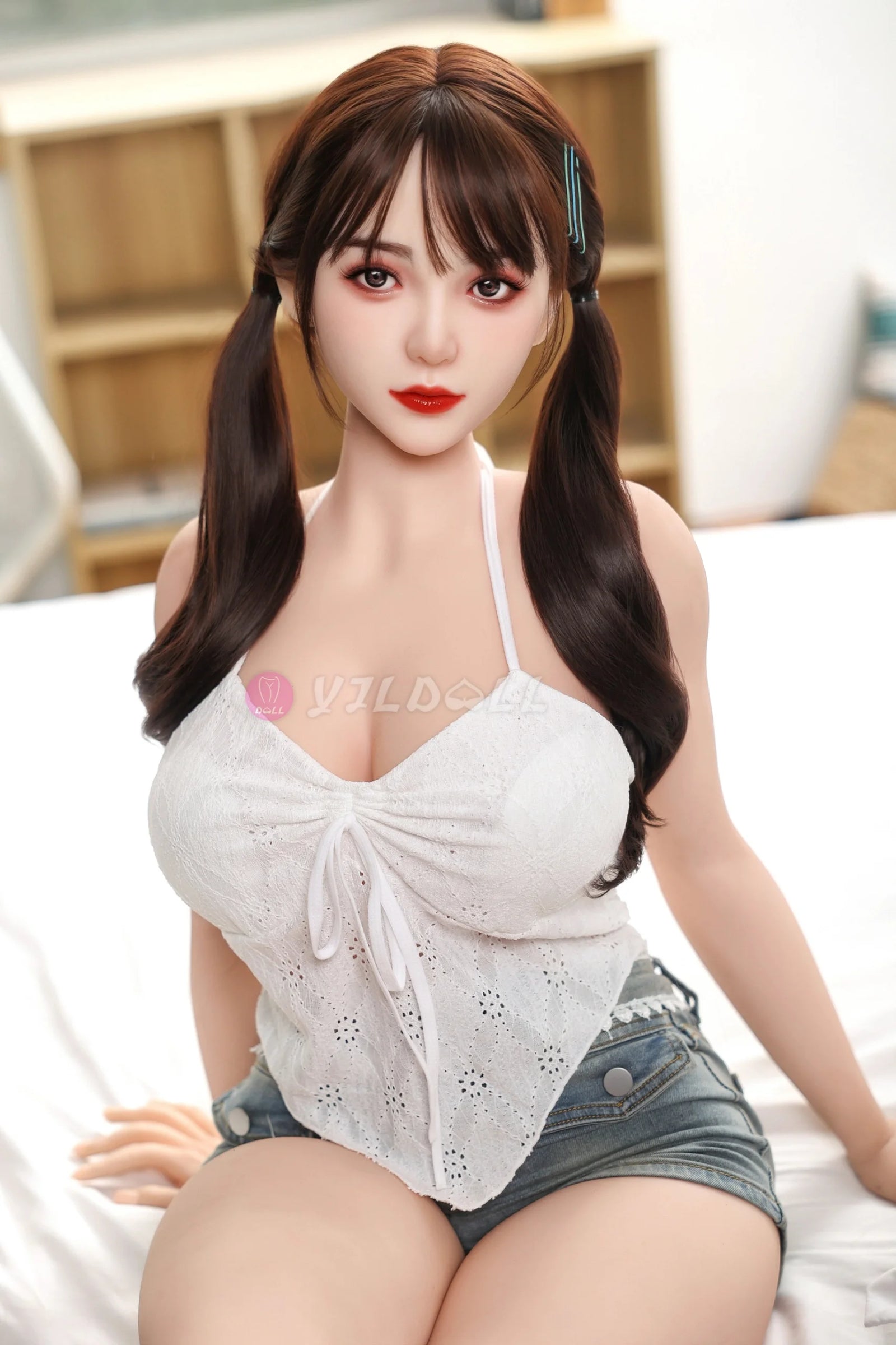Duan Hong muñeca sexual (YJL Doll 163 cm Copa F #823 TPE + Silicona)