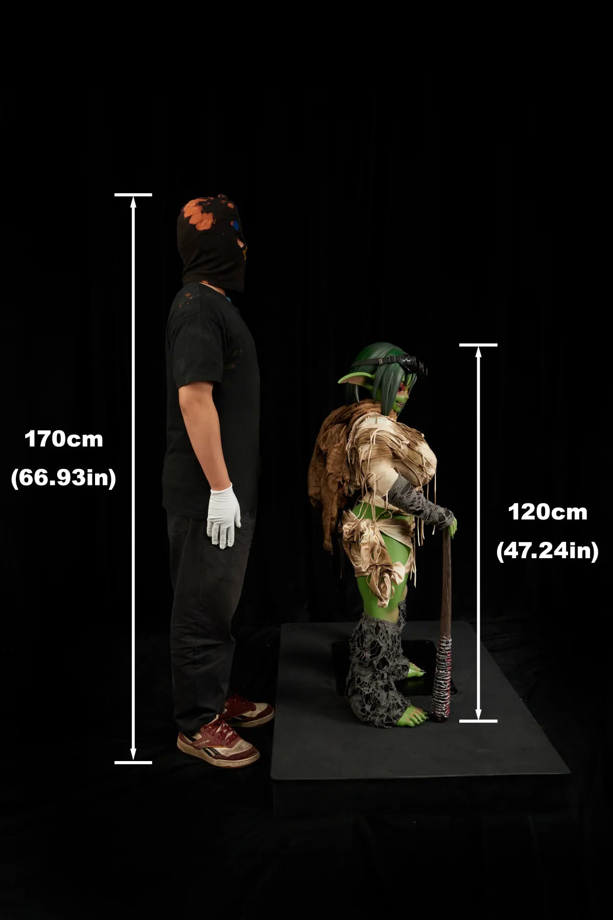 Boneca sexual Barza Orc (Climax Doll Copo J Ultra 120cm Silicone)
