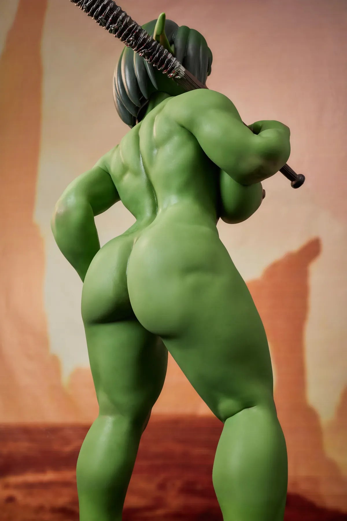 Boneca sexual Barza Orc (Climax Doll Copo J Ultra 120cm Silicone)