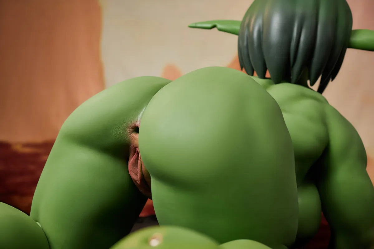 Boneca sexual Barza Orc (Climax Doll Copo J Ultra 120cm Silicone)