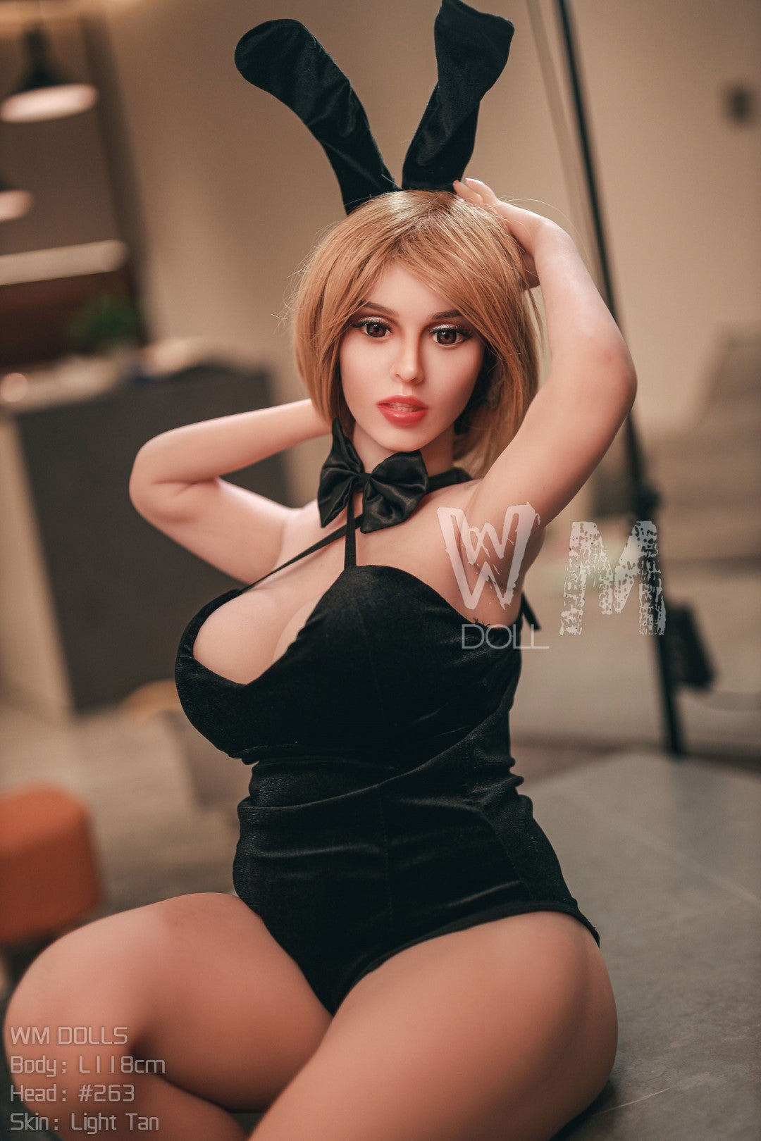 Boneca sexual de Leona (WM-Doll 118cm E-Cup #263 TPE)