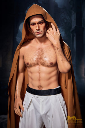 Boneca sexual masculina Luke (Irontech Doll 170cm M5 silicone)