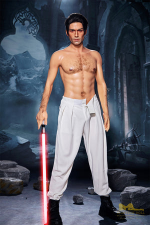 Boneca sexual masculina Luke (Irontech Doll 170cm M5 silicone)