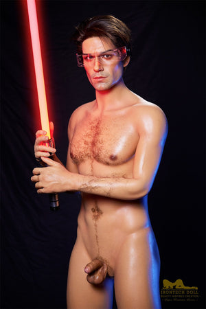 Boneca sexual masculina Luke (Irontech Doll 170cm M5 silicone)