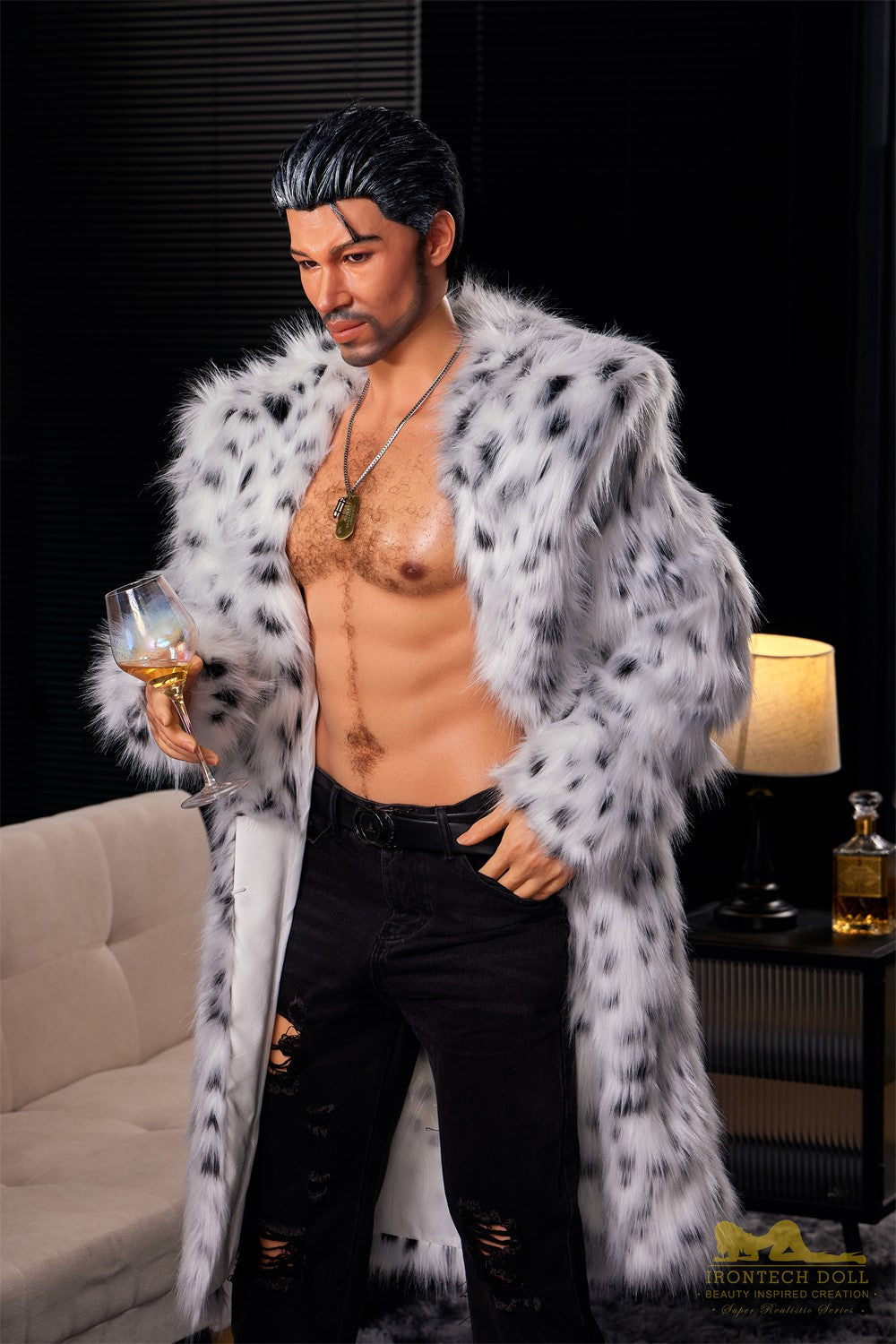 Boneca sexual masculina Gregor (Irontech Doll Silicone M7 de 170cm)