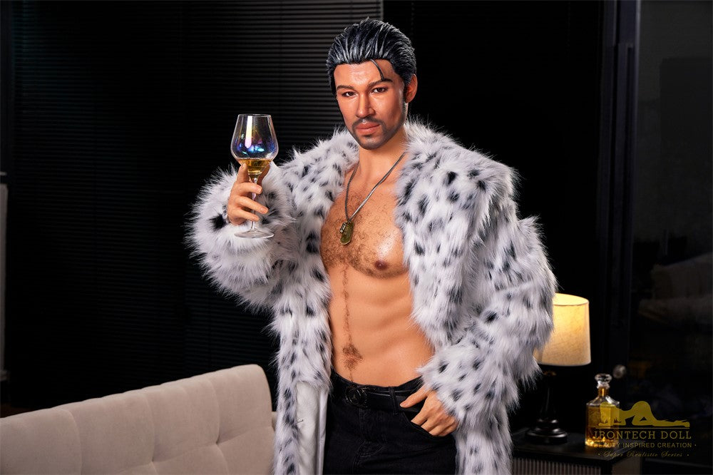 Boneca sexual masculina Gregor (Irontech Doll Silicone M7 de 170cm)