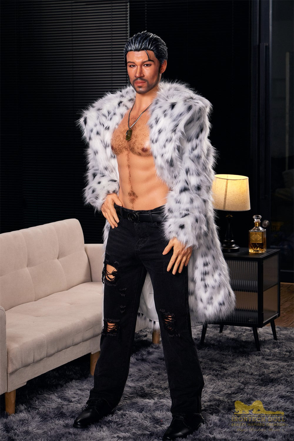 Boneca sexual masculina Gregor (Irontech Doll Silicone M7 de 170cm)