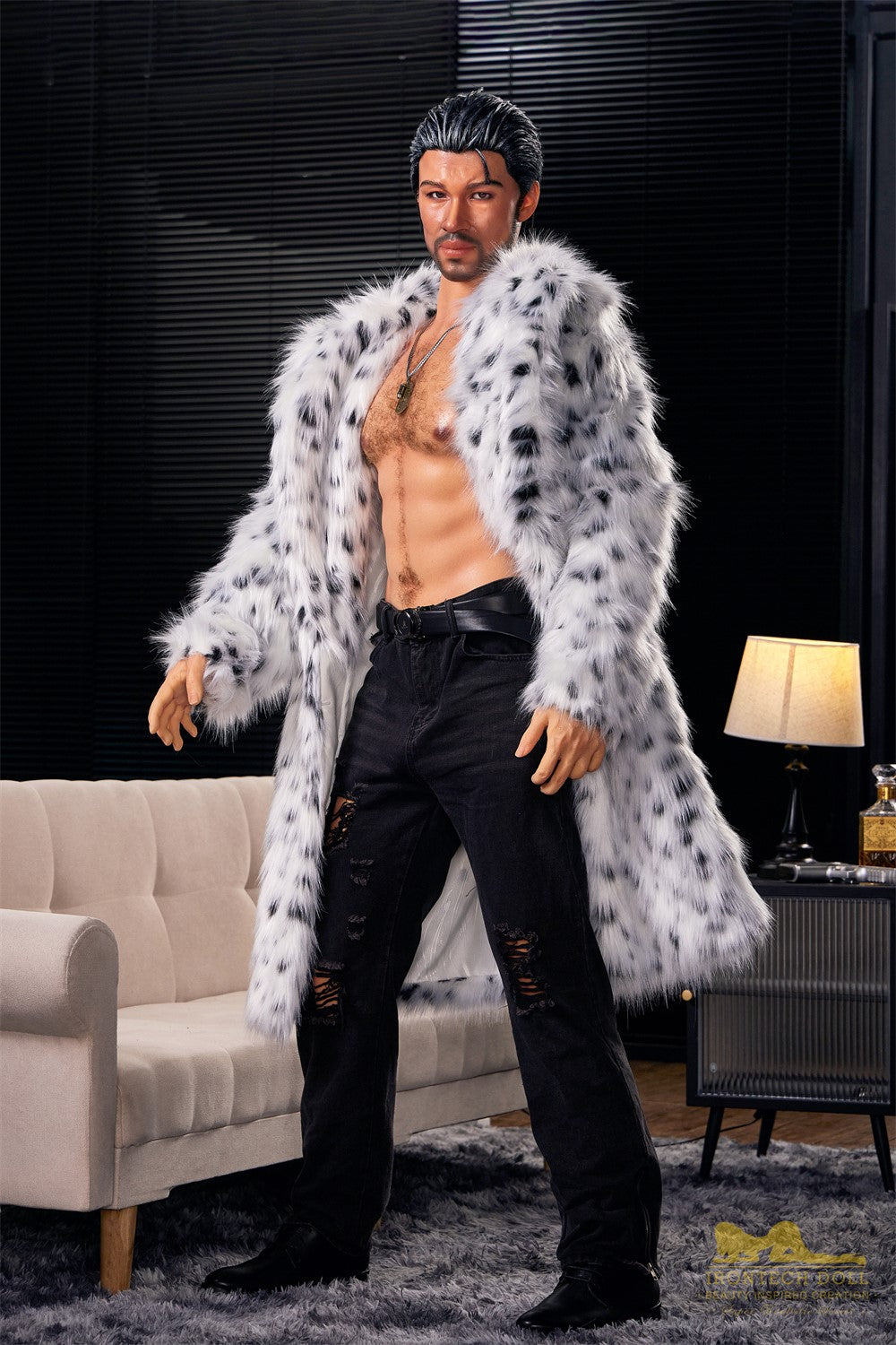 Boneca sexual masculina Gregor (Irontech Doll Silicone M7 de 170cm)