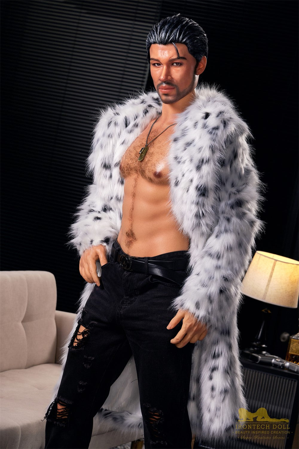 Boneca sexual masculina Gregor (Irontech Doll Silicone M7 de 170cm)