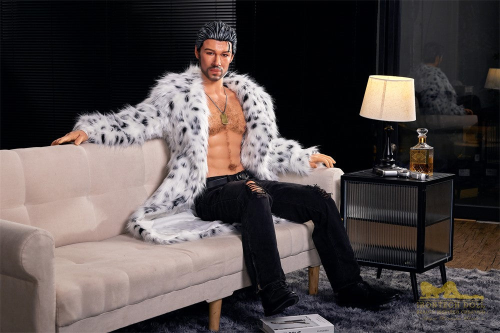 Boneca sexual masculina Gregor (Irontech Doll Silicone M7 de 170cm)