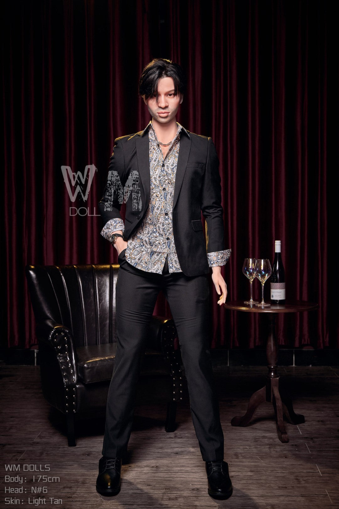Otro hombre muñeca sexual (WM-Doll 175 cm #N6 TPE)