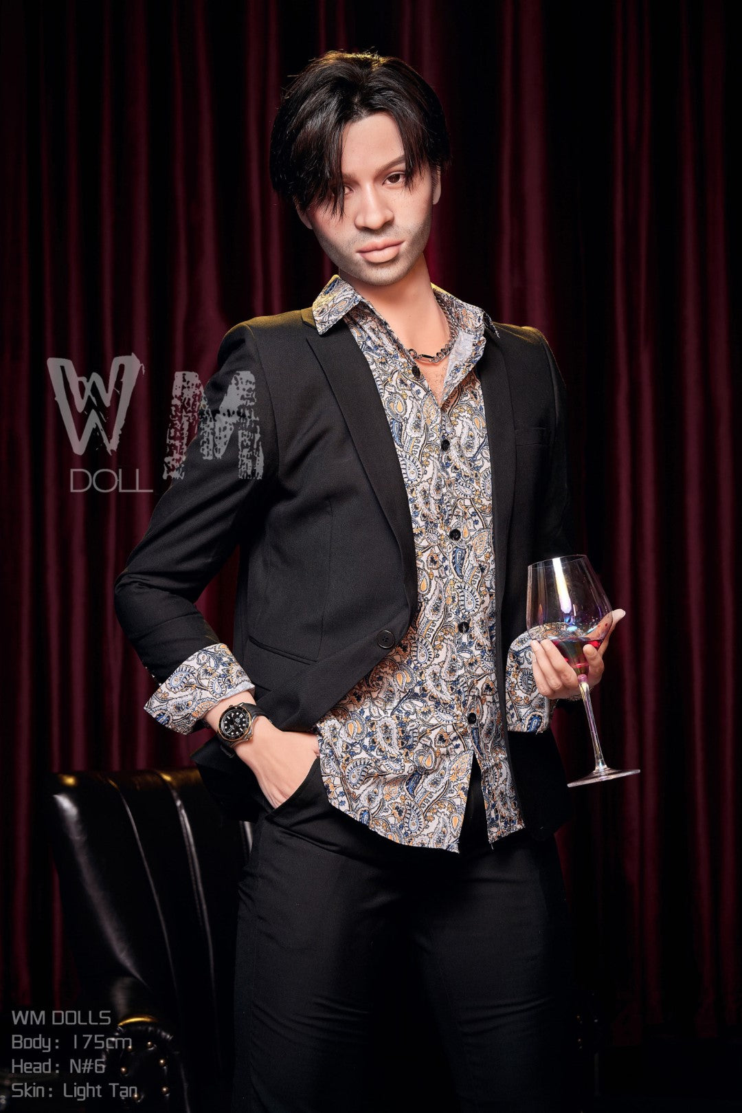 Outra boneca sexual masculina (WM-Doll 175cm #N6 TPE)