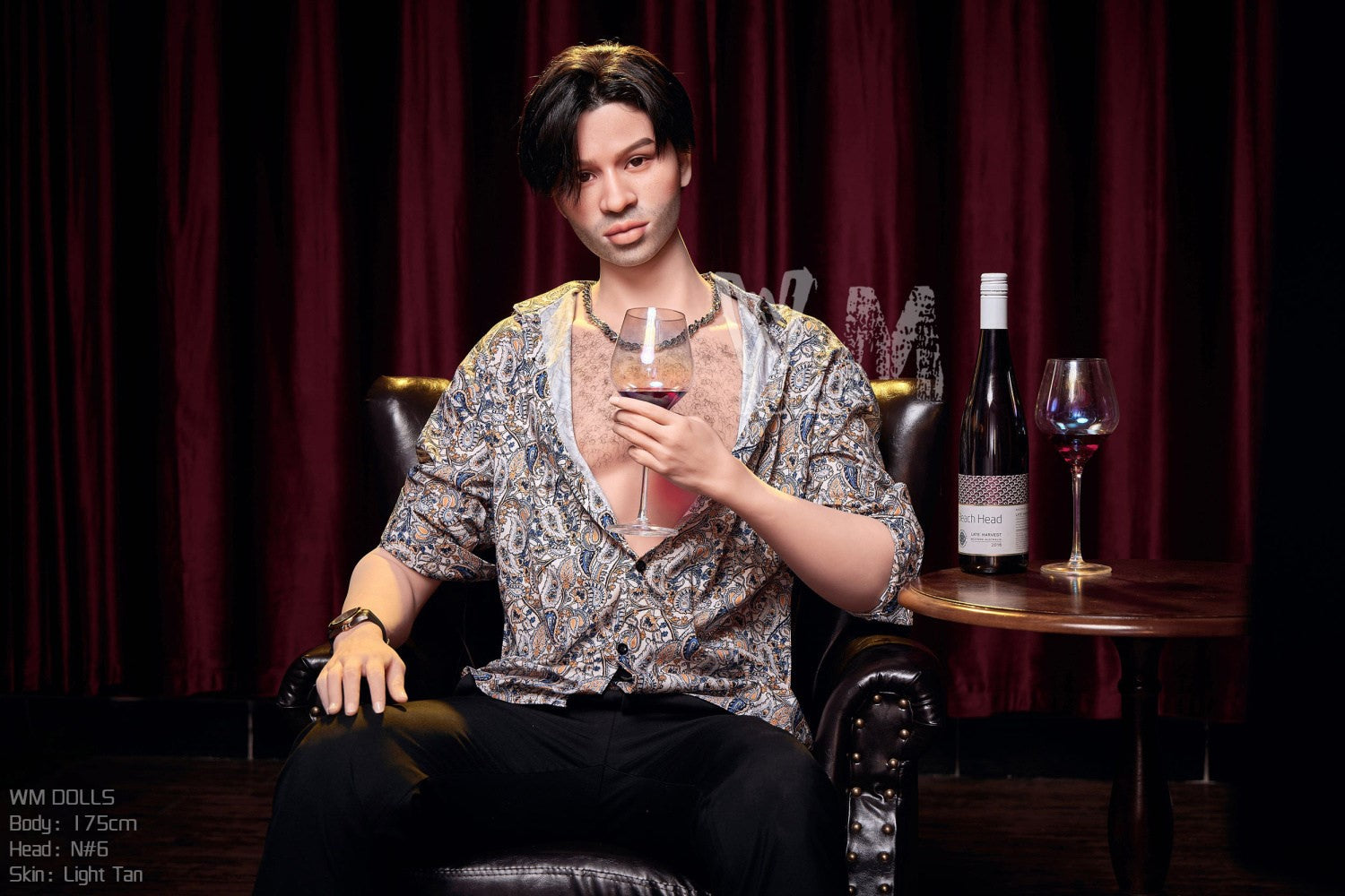 Outra boneca sexual masculina (WM-Doll 175cm #N6 TPE)