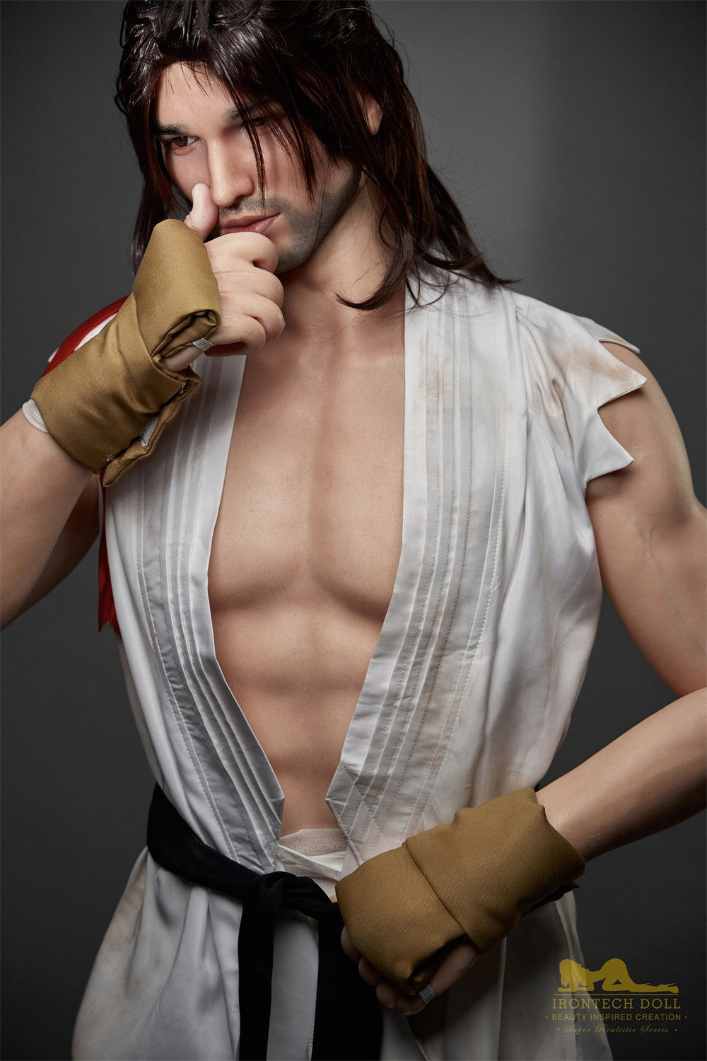 Hombre Ryo muñeca sexual (Irontech Doll 176cm M1 Silicona)