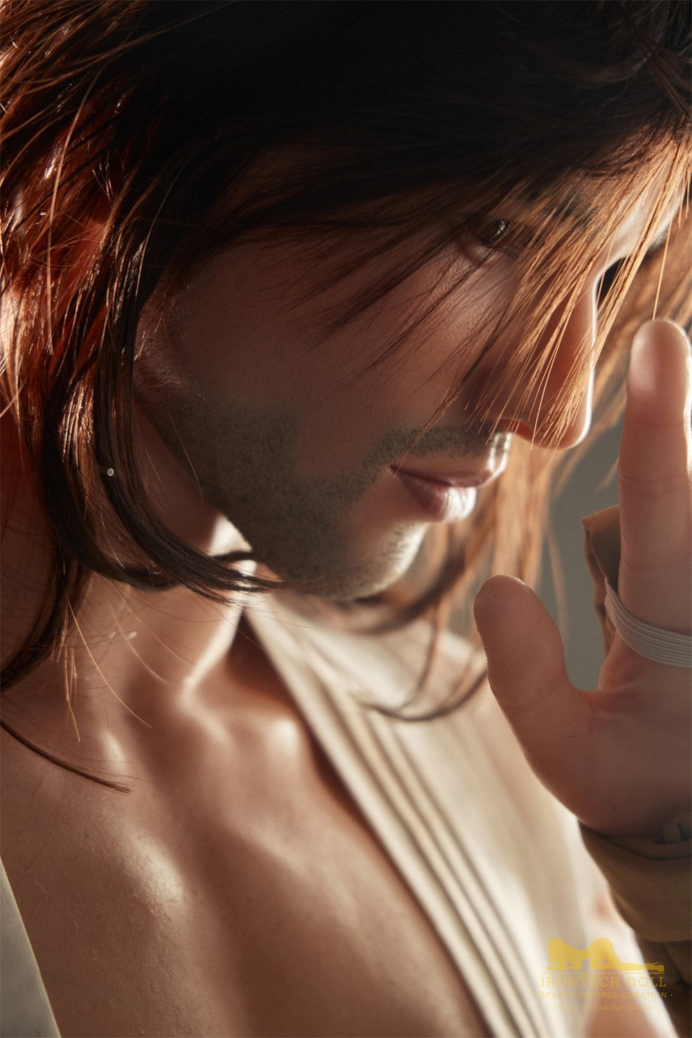 Hombre Ryo muñeca sexual (Irontech Doll 176cm M1 Silicona)