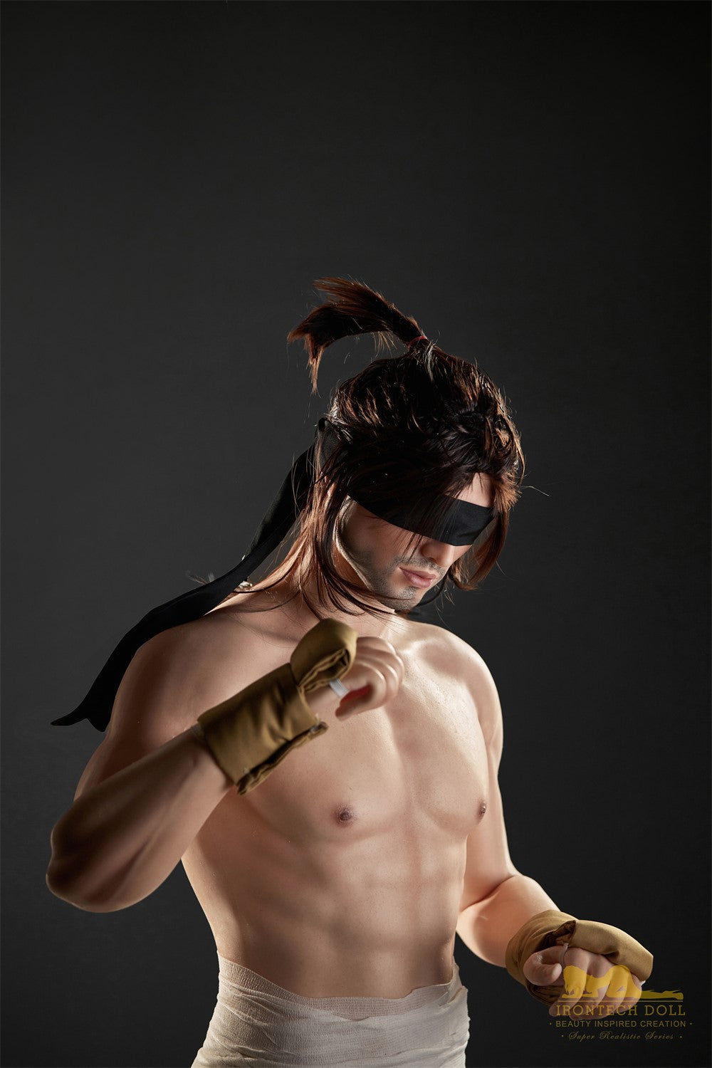 Hombre Ryo muñeca sexual (Irontech Doll 176cm M1 Silicona)