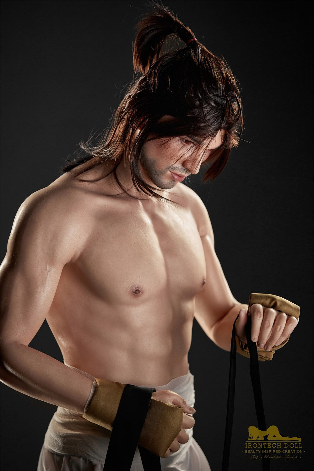 Hombre Ryo muñeca sexual (Irontech Doll 176cm M1 Silicona)