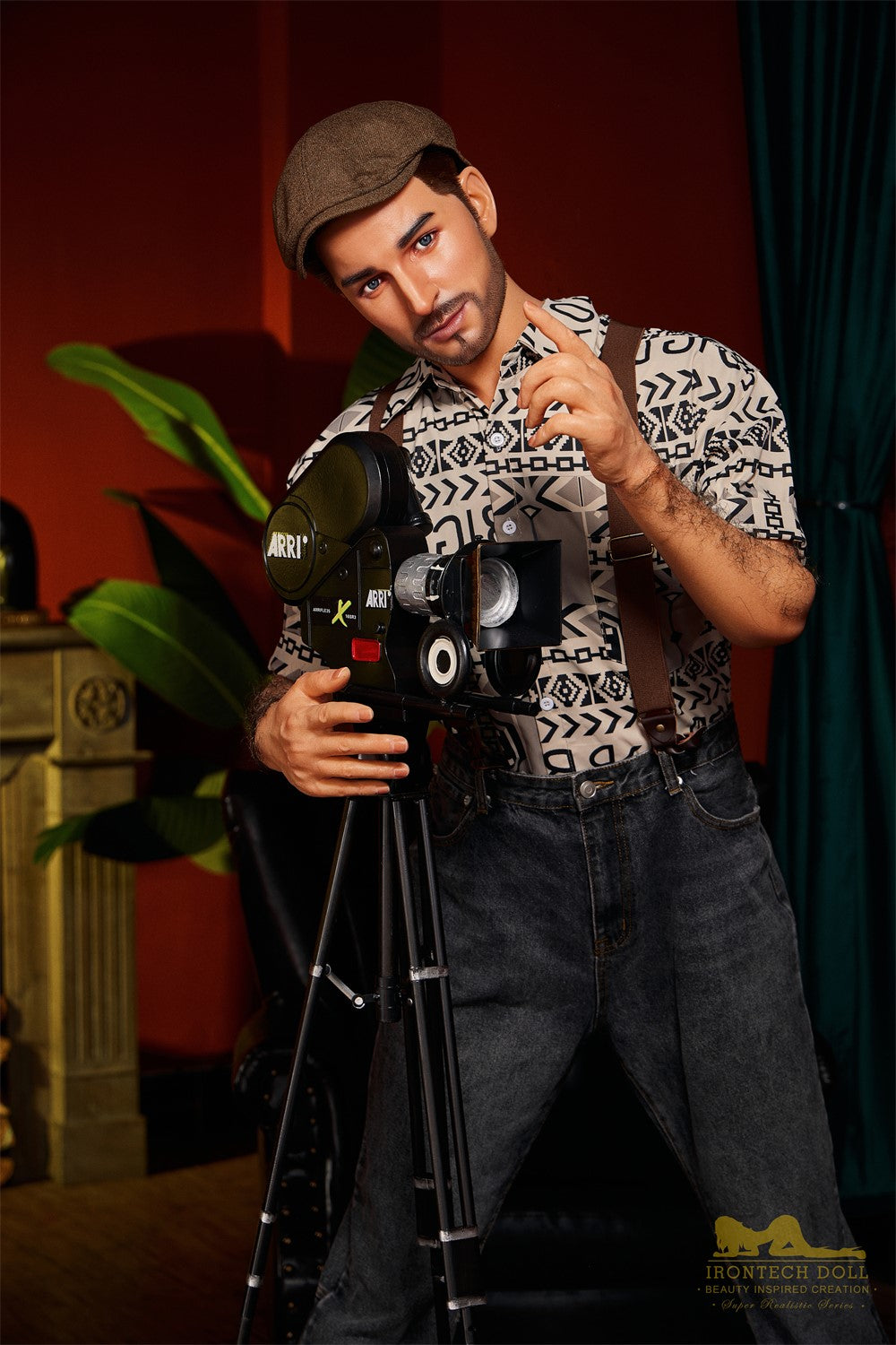 Boneca Sexual Masculina Antonio (Irontech Doll Silicone M3 de 170cm)