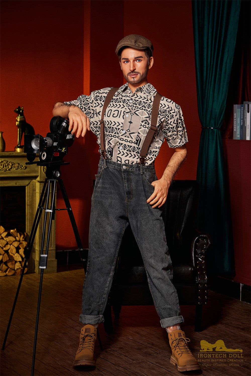 Boneca Sexual Masculina Antonio (Irontech Doll Silicone M3 de 170cm)