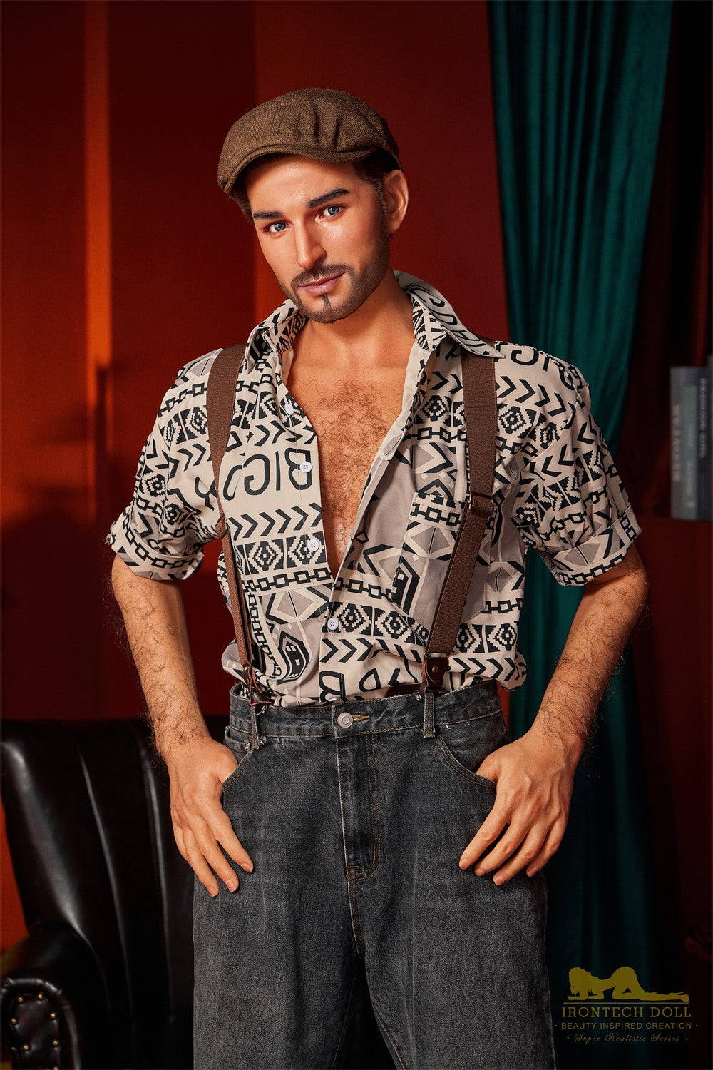 Boneca Sexual Masculina Antonio (Irontech Doll Silicone M3 de 170cm)