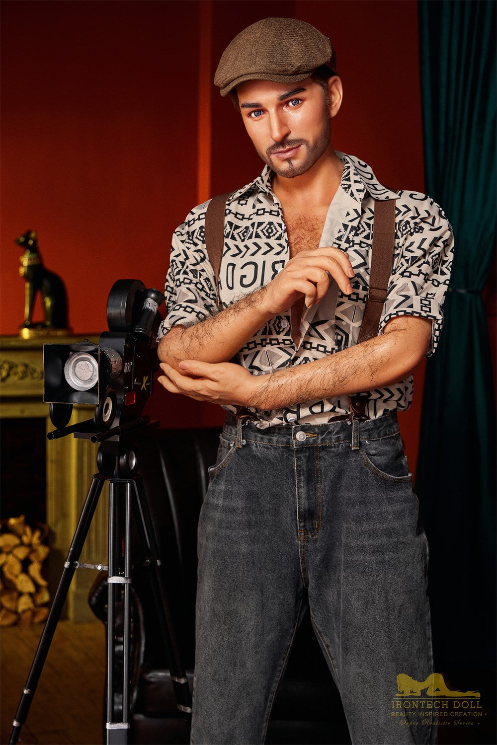 Boneca Sexual Masculina Antonio (Irontech Doll Silicone M3 de 170cm)