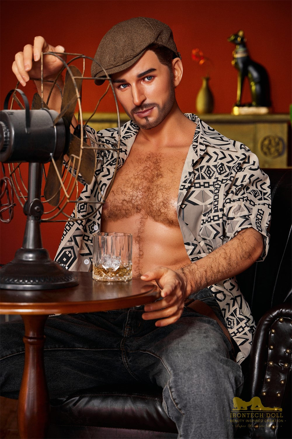 Boneca Sexual Masculina Antonio (Irontech Doll Silicone M3 de 170cm)