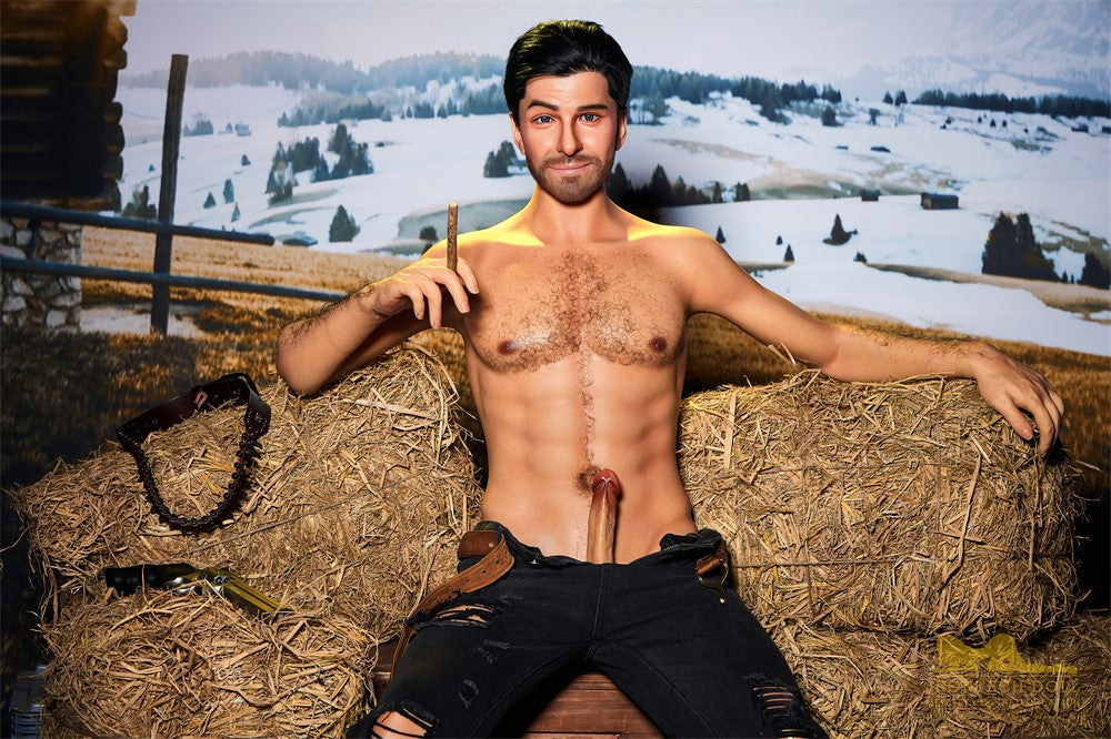 Boneca sexual masculina Allen (Irontech Doll Silicone M6 de 170cm)